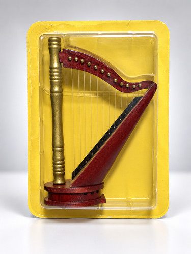 Harpe miniature vintage - , –