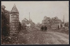 CPA Havrincourt, Rue en ruines