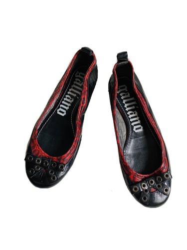 Ballerines cuir galliano - ballerines,