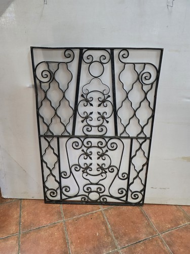 Grille portillon fer - grille,