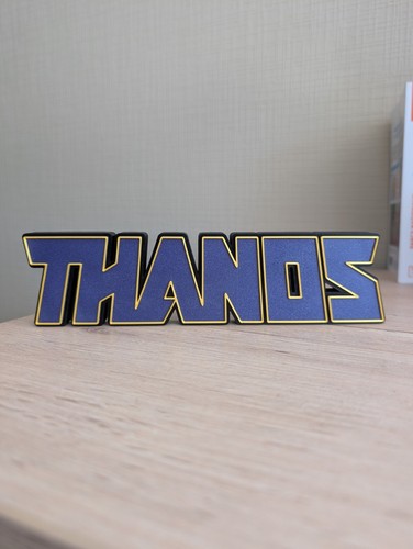 Logo thanos décoration - thanos,