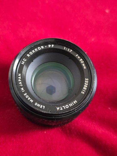 Minolta rokkor pf - , pf-