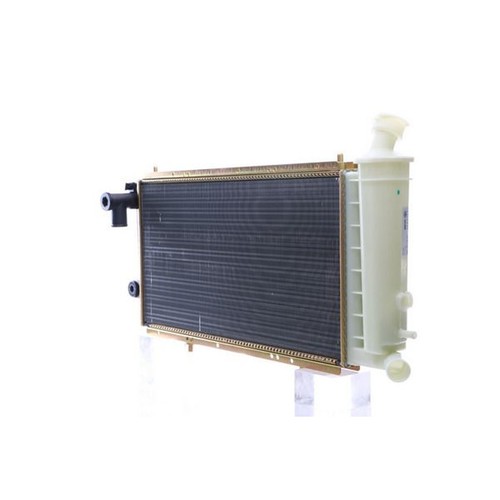 Radiateur moteur nervures - radiateur,