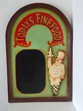 Tableau ardoise menu jour - du,
