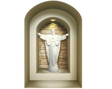 JESUS 3D WALL STICKERS, NICHE
