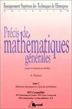 Méthodes statistiques et