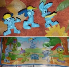 3 figurines Kinder Paques 2017