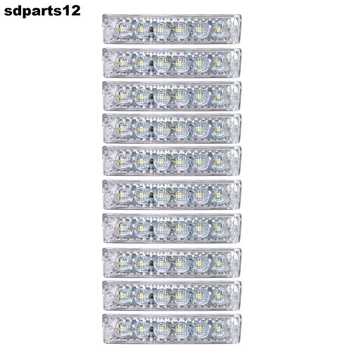 10x 24v blanc led - 24v,