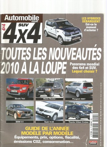 4x4 suv panorama 2010 - 4x4,