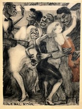 JEAN AUSCHER Bal Noir