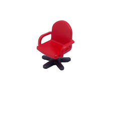 PLAYMOBIL * POMPIERS * Chaise Rouge à Roulettes Caserne 3176 4080 9453 9455 9456