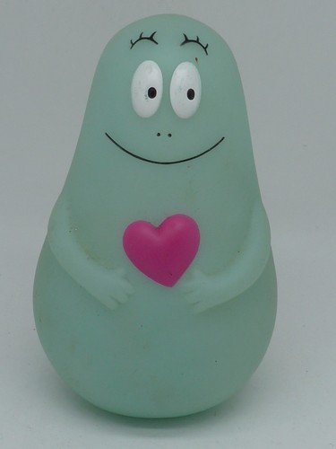 Figurine plastique barbapapa - plastique,