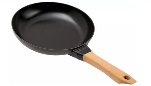 Staub frying pan with - , wooden