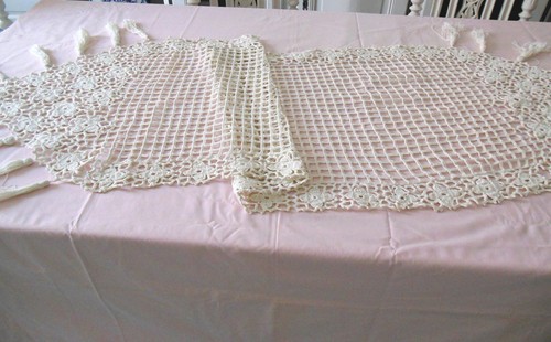 Grand chemin table crochet - chemin, de