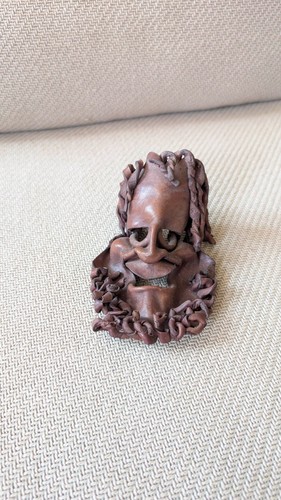 Masque miniature ancien - masque, en