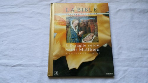 Livre bible nouveau - livre, la