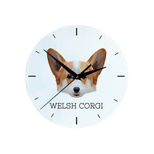 Pembroke Welsh Corgi horloge géométrique Art-Dog