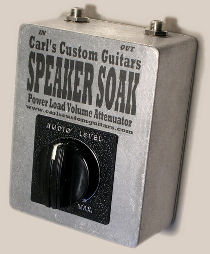 Speaker soak attenuator - soak, for