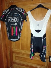 Maillot+ cuissard equipe professionnelle Veranda Rideau 2011 bel état taille S