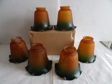 Lot de 6 Tulipes en verre