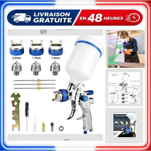Pistolet peinture hvlp - pistolet, à