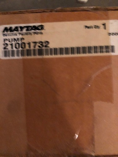 Drain pump for maytag washer - pump,