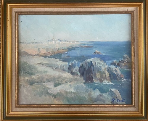 Cadre tableau huile sur toile - tableau,