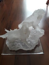 sculpture en verre crosa