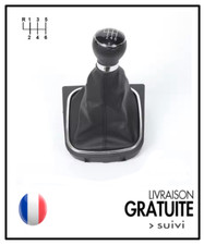 Pommeau soufflet levier 6 vitesses POUR GOLF 5 GOLF 6 MK5 MK6 Scirocco EOS NEUF