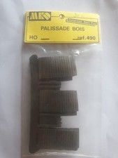 MKD PALISSADE BOIS ACCESSOIRES  TRAIN  HO