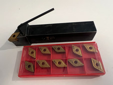 Outil de tour Sandvik ref PDJNR 2525M15 Avec sa clé et 10 plaquettes