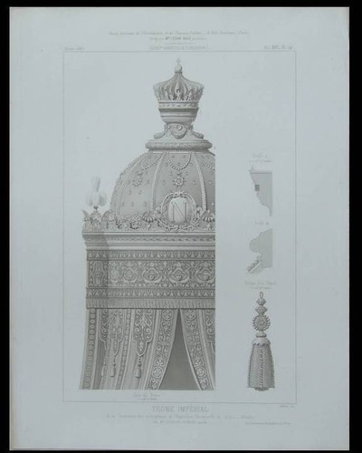 Trone imperial napoleon 3 - napoleon,
