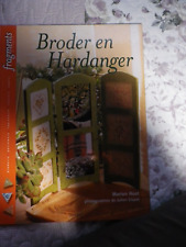 Livre de broderie  Hardanger