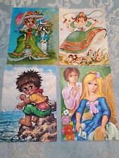 4 cartes postales