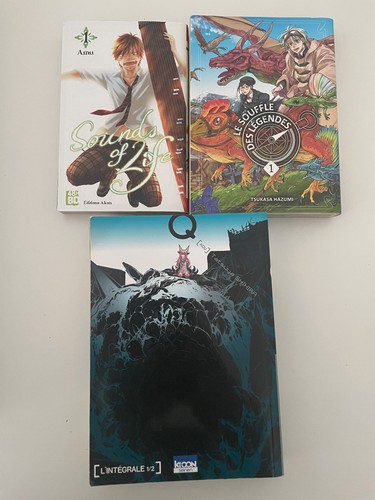 Lot découverte manga 3 - lot,