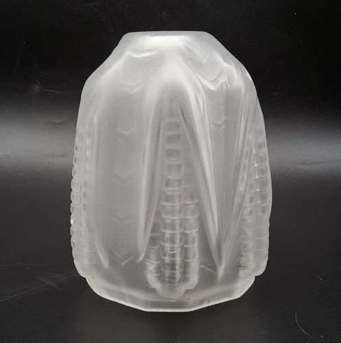 Tulipe verre moulé - tulipe, dépoli