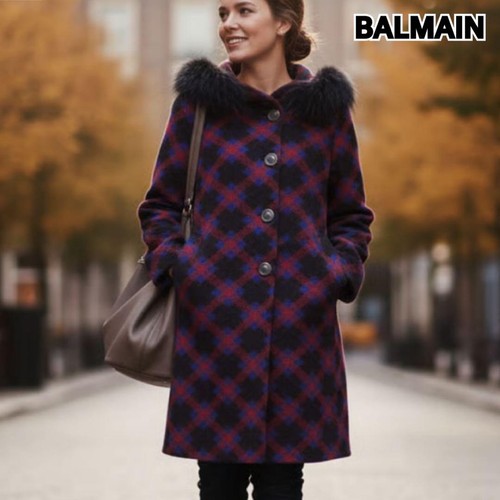 Manteau long capuche - manteau, à