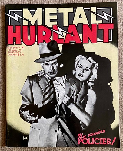 Metal hurlant magazine - hurlant,