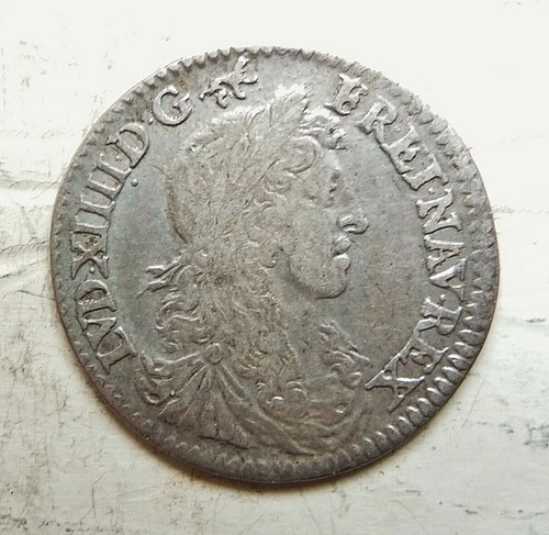 Louis xiv d écu - xiv, au