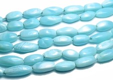 14" PERUVIAN BLUE OPAL 10-16mm