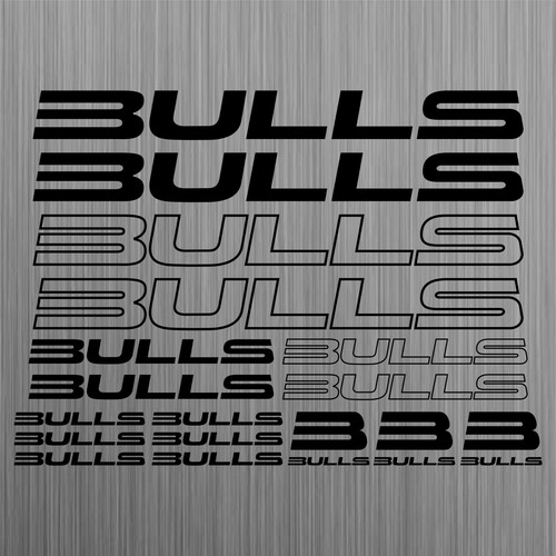 Bulls autocollant sticker - autocollant,