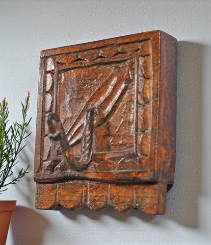 Porte coeur bois - en,