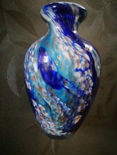 Petit VASE Soliflore Signé Création JM OPERTO Silice 