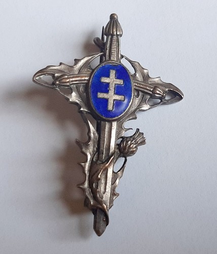 Broche ancienne patriotique