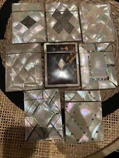 Ancien Porte Carte Nacre Rare 