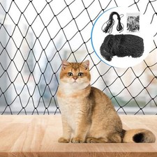 Filet pour chat - 8 x 3 m - Filet de balcon pour chat - Filet de protection p...