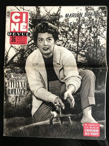 Ciné revue 1954 - ciné, 25/06/1954