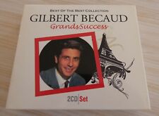 COFFRET 2 CD THE BEST COLLECTION GRANDS SUCCESS GILBERT BECAUD 38 TITRES 2010
