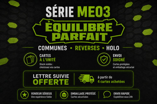 Carte pokémon me03 equilibre - carte,