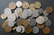 Lot de 57 pièces de monnaie